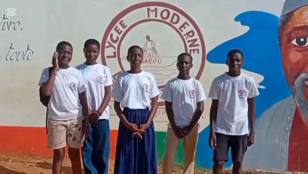  LES GENIES D&rsquo;OR DU LYCEE MODERNE LEBOUTOU DE DABOU