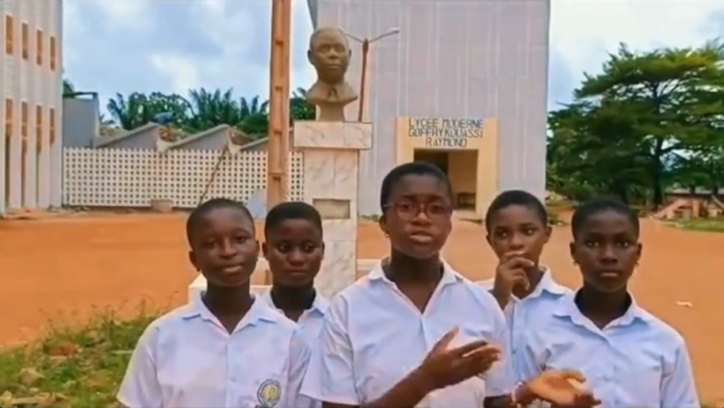 WINNERS GIRLS DU LYCEE MODERNE GKR DE SASSANDRA